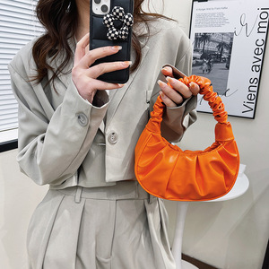 Borsa a Mano Plissettata di Alta Qualità per Donne, Design Retrò Unico, Stile Hobo - Product Image 2