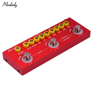 Muslady CUBE BABY <span class=keywords><strong>Pedal</strong></span> <span class=keywords><strong>de</strong></span> efectos combinados <span class=keywords><strong>de</strong></span> guitarra eléctrica multifuncional portátil Batería incorporada con grabación <span class=keywords><strong>de</strong></span> teléfono - Product Image 5