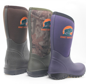 Bottes de <span class=keywords><strong>chasse</strong></span> isolées d'hiver <span class=keywords><strong>Rocky</strong></span> Buffalo avec embout en acier/bottes de sécurité résistantes à l'eau en tôle d'acier - Product Image 3