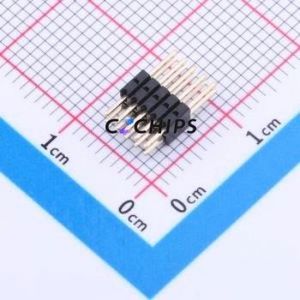 PH-00555 Pin Header Through hole Component (THT),P=1.27mm Connector 2x5P 1.27mm 1.27mm Pin Header - Product Image 1