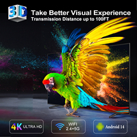 Topleo OTT Tv Box Android 14 8K HDR 4K UHD 5G WiFi Reproductor de Streaming de Cuatro Núcleos Smart 4K Android TV Box