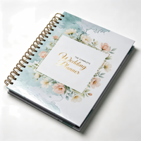 Individuelles Hardcover Hochzeitsplaner-Notizbuch Personalisiertes Braut-Schönheitsindex-Buch Maßgefertigter Notizbuch-Hersteller