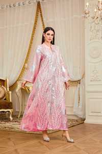 <span class=keywords><strong>Abito</strong></span> Abaya tradizionale da donna stile Casual da sera lungo per la casa e occasioni Dubai - Product Image 2