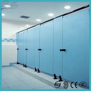 Inodoro laminado compacto Brikley para urinarios partición de baño de resina fenólica partición de ducha impermeable - Product Image 6