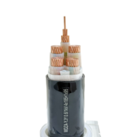 Cable de Aluminio de 2 Núcleos WDZC-YJY de 0.6/1kV con Aislamiento XLPE y Cubierta de PVC, Libre de Halógenos, Clasificación IP68, para Cableado Interior de Edificios Altos