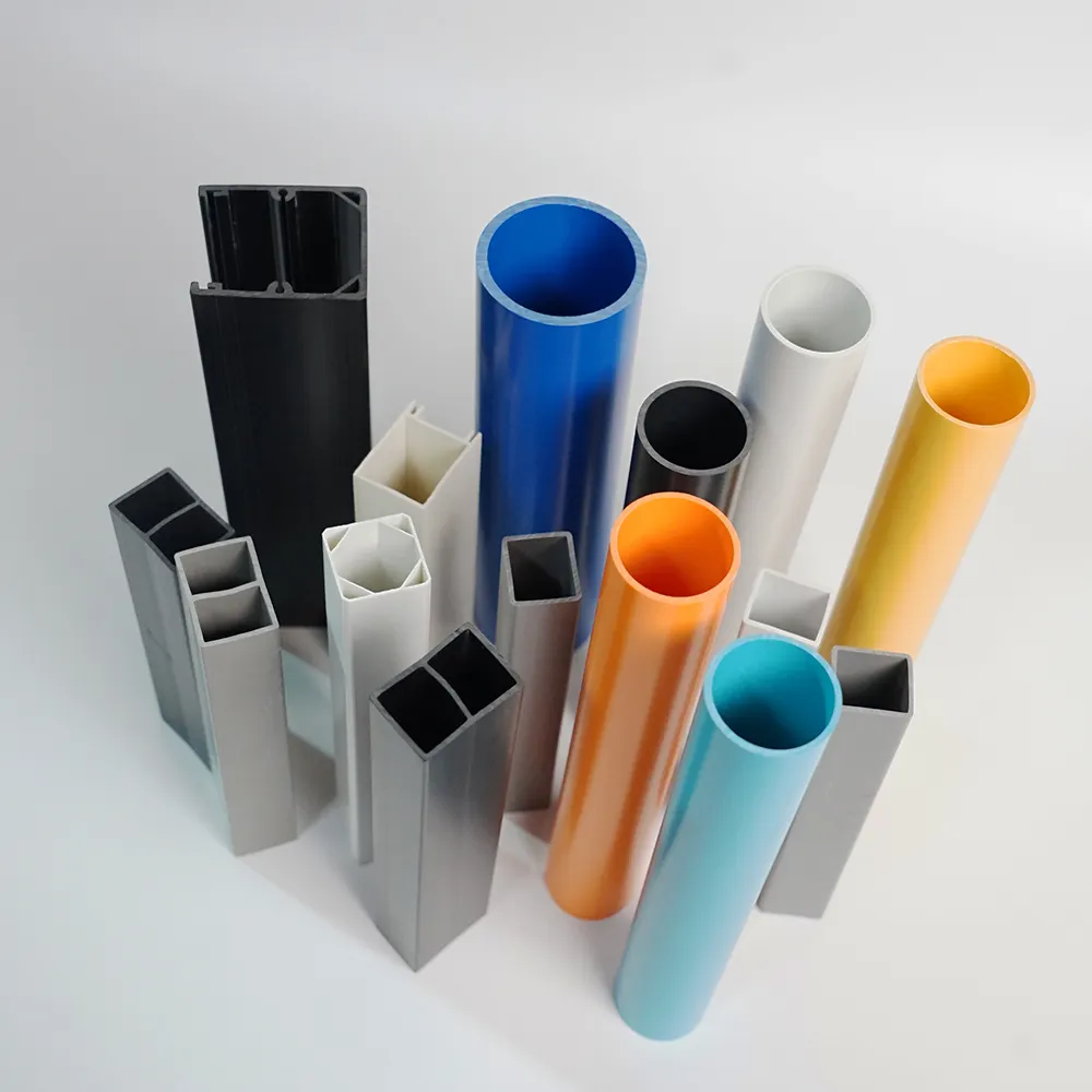 20mm 25mm PVC electric wire duct pipe Plastic round profile Pvc pipe For Wire Protection Hard Tube