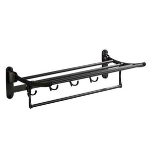 304 Thép Không Gỉ Khách Sạn Thép Không Gỉ Gấp Khăn Rack Với Hook - Product Image 1