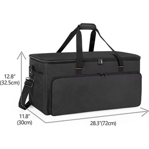 Sac de transport pour enceinte compatible avec Party Box 200 & 300, sac de transport pour enceinte avec plusieurs poches pour câbles, chargeur, fabriqué en usine BSCI - Product Image 3