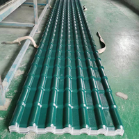 Feuille de toiture en plastique ignifuge chinoise tuiles simples asa pvc pour hangar