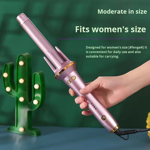 Portable Ceramic Electric Hair Dryer - PTC Heating and <strong>Automatic</strong> Rotating Hair <strong>Curling</strong> Tool - Product Image 4