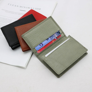 Portadocumentos para Auto Charmoni, para Licencia de Conducir y Tarjeta de <span class=keywords><strong>Registro</strong></span> del Vehículo, de Cuero Vacuno Granulado para Hombre/Mujer - Product Image 3