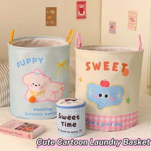 Panier à linge pliable en gros avec poignée, grande capacité, pour hôtel, commerce, dortoir, bac de rangement - Product Image 2