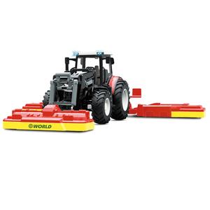 2025 plus récent 6664 radiocommande <span class=keywords><strong>tracteur</strong></span> agricole pulvérisation <span class=keywords><strong>tondeuse</strong></span> 1/24 échelle 2.4GHz 6CH électrique RC foin tondeuses modèle de camion pour les enfants - Product Image 2