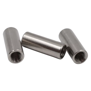 Barra Filettata Femmina in <span class=keywords><strong>Acciaio</strong></span> Inox 304 316, Tubo Cilindrico con Filettatura Metrica M3 M4 M5 M6 <span class=keywords><strong>M8</strong></span> M36, Vite e Dado Saldati - Product Image 6