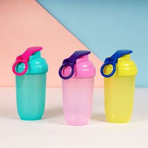 Vaso Mezclador Portátil de Plástico de 400 ml con Logotipo Personalizado para Bebidas Deportivas, Mezcla de Proteínas en Polvo, Leche, Artículo Promocional - Product Image 4