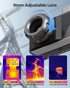 TOPDON TS001 мини-камера с тепловым ночным видением, тепловая инфракрасная камера с usb дальним диапазоном, модуль визуализации для контроля HVAC - Product Image 3