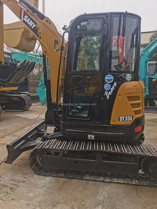 Excavadora sobre orugas Sany U35 en buenas condiciones Mini hidráulica con componentes de núcleo originales Motor Caja de cambios Bomba de engranajes - Product Image 4