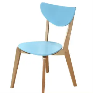 Cadeiras de jantar de luxo por atacado, mobília de madeira, conjunto de mesa de jantar de madeira de borracha, 4 cadeiras