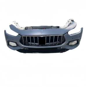 Ensemble de pare-chocs avant d'occasion de haute qualité avec radiateur pour <span class=keywords><strong>Maserati</strong></span> Ghibli GTS – Solution de réparation et remplacement tout-en-un - Product Image 1