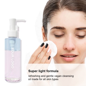 Bán Buôn Nhãn Hiệu Riêng <span class=keywords><strong>Micellar</strong></span> Làm Sạch Nhà Máy Nước Cơ Sở 2-Trong-<span class=keywords><strong>1</strong></span> Trang Điểm Remover Dầu Làm Sạch Sâu Nước - Product Image 3