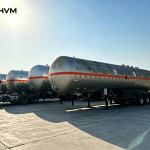 Semi-remorque de transport de GPL d'<span class=keywords><strong>occasion</strong></span> CHVM, 3 <span class=keywords><strong>essieux</strong></span>, capacité de 45 m³, citerne à gaz liquéfié GPL - Product Image 1