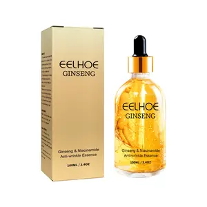 EELHOE Cuidados com a pele hidratante Nutritivo Niacinamida Ginseng Anti-rugas Soro 100ml