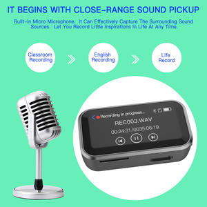 BT Enabled Square MP3 <b>Player</b> Color Touch Screen Lossless Music Device Sport Walkman Gift High Capacity TF Card Support Metal - Product Image 3