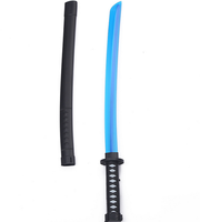 EN STOCK pas cher réaliste japonais samouraï katana jouet épées éclairer jouets LED clignotant épées pour les enfants