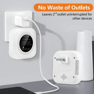 Detector de Monóxido de Carbono con Sensor de Movimiento 3 en 1, Alarma con Pantalla Digital, Portátil, Volumen Ajustable, para Hogar y Viajes - Product Image 6