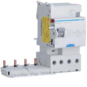 BR464N Personalizzabile con blocco differenziale Hager 4P 63A tipo AC selettivo 500mA 3M - Product Image 1