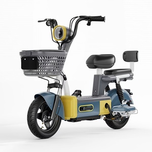 Scooter électrique pour femmes adultes, best-seller, avec <span class=keywords><strong>moteur</strong></span> à moyeu arrière et batterie à assistance électrique, vélo électrique à deux roues, Chine - Product Image 5