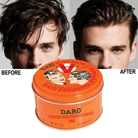 Pomata per Capelli DARO 85g (3 oz) per Capelli Ricci/Secchi, Protezione dal Calore e Tenuta Forte a Lunga Durata, Ipoallergenica e Texturizzante
