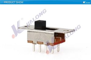 Nhôm 3-vị trí 3p3t trượt chuyển dp3t FPR đèn Max. 250V điện áp cửa trượt liên hệ với thiết bị chuyển mạch để bán - Product Image 2