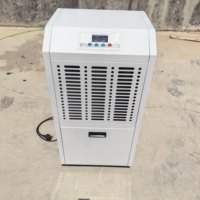 Nuevo Deshumidificador Eléctrico Comercial Portátil con Capacidad de 90L/D, Pantalla Digital y Bajo Nivel de Ruido para Uso en Almacenes, Industrias y Granjas