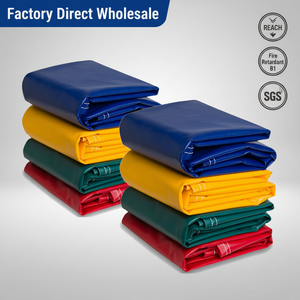Bâche de camion en tissu enduit PVC résistant de qualité industrielle NCF Custom 650 g/m², bâche de camion de qualité industrielle - Product Image 2