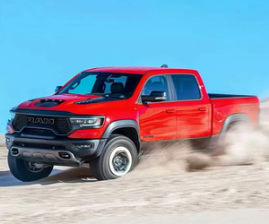 KM Thunder Dodge Tyrannosaurus RAM 1500 Simulation 1/8 Remote <b>Control</b> Electric 4WD Climbing Vehicle Pickup Off road Vehicle - Product Image 4