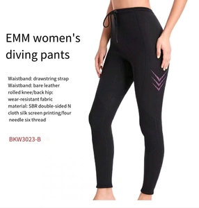 3mm para hombres y mujeres Split a prueba de frío cálido Tops y pantalones Snorkeling Surf Trajes de baño de invierno <span class=keywords><strong>Traje</strong></span> de <span class=keywords><strong>neopreno</strong></span> de buceo - Product Image 4