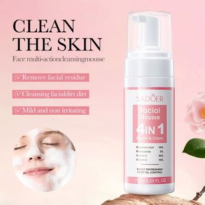 SADOER Vente en gros Sérum visage 4-en-1 éclaircissant, hydratant, pour une peau douce, raffermissant et repulpant, crème visage hautement hydratante - Product Image 4