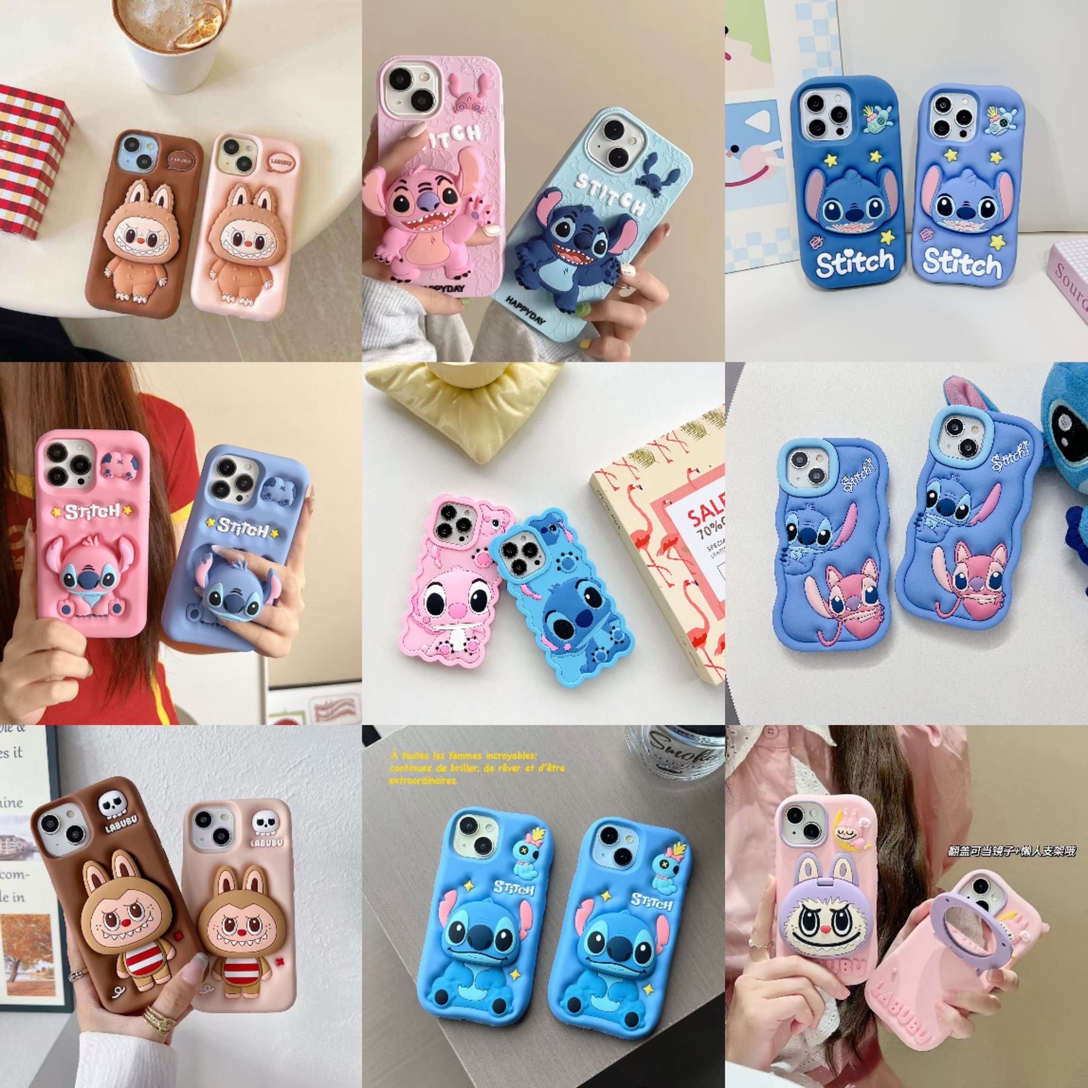 Amazon Iphone X Pastel Case Cute Stitch Phone Cases Kawaii Covers
