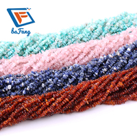 Vente en gros 3-5mm puces perles petites perles d'apatite améthyste turquoise pierres précieuses pour la fabrication de bijoux