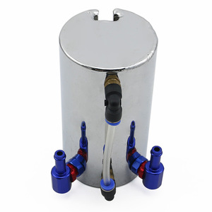 Tanque de Expansión de Refrigerante de Aluminio Auso-Racing, Pieza de Mejora Universal para el Sistema de Refrigeración del Motor del Automóvil - Product Image 3