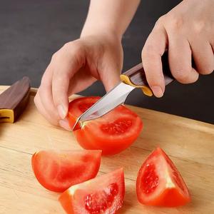 Двойной нож 2025 дракон феникс мандарин утка 2 в 1 Экспресс-нож Удобный для переноски бытовой нож для фруктов и дыни - Product Image 2