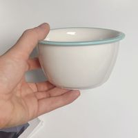 Vente en gros de style coréen dessin animé mignon 4.5 pouces bol en céramique dessert saladier bol pour enfants