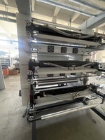 Machine d'imprimante flexo couleur haute fidélité à six couleurs pour pochette debout en aluminium