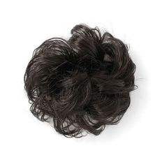 Bande de cheveux de caca brun foncé Self-Style C Curl Bande de perruque surélevée 8P Set Accessoires de coiffure - Product Image 1