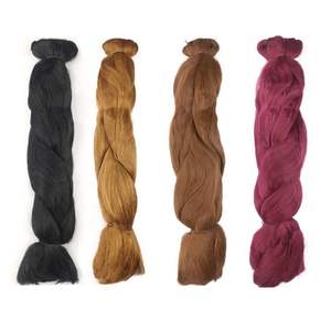 Julianna 399g Cabelo <span class=keywords><strong>Tranca</strong></span> asiento de pelo sintético trenza súper Jumbo 400g - Product Image 3