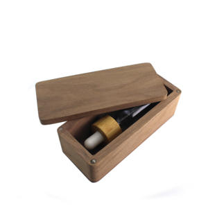 <strong>Wooden</strong> Ring <strong>Box</strong> Black Walnut Wood Jewelry <strong>Storage</strong> <strong>Box</strong> - Product Image 5