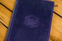 Couverture de menu en cuir minimaliste, livre de cocktails de restaurant, gaufrage personnalisé