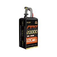 MSDS UN38.3 20000mah 47.4V Baterai LiPo Semi Solid 10C Pengosongan Tinggi untuk Beban Berat Industri Pertanian Drone Pelatihan UAV