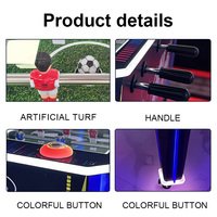 Table de baby-foot d'arcade professionnelle pour bars, centres commerciaux et salles de jeux, avec garantie d'un an et support en anglais